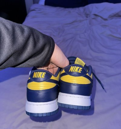 Nike Sb Dunk Low Michigan National Champions Size 12