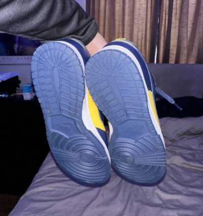 Nike Sb Dunk Low Michigan National Champions Size 12