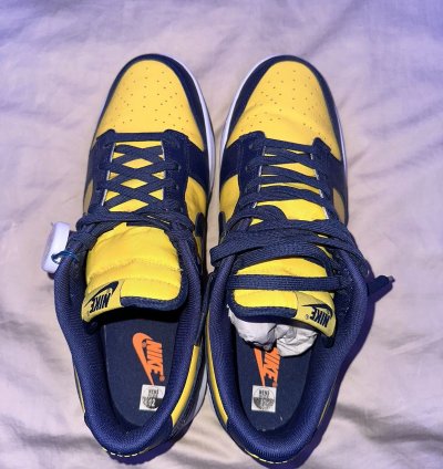 Nike Sb Dunk Low Michigan National Champions Size 12