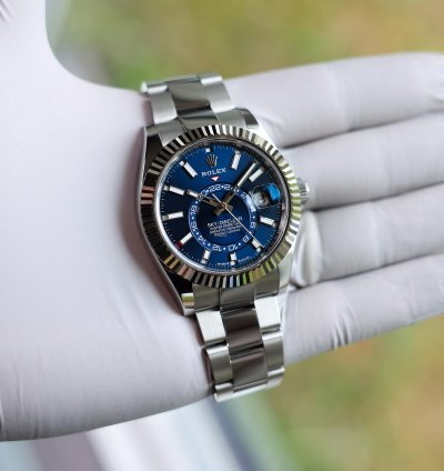 Rolex Sky-dweller New 2025 336934 Blue Oyster Steel 42 Mm