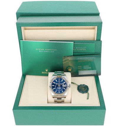 Rolex Sky-dweller New 2025 336934 Blue Oyster Steel 42 Mm