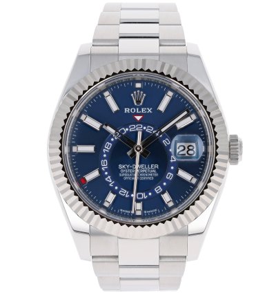 Rolex Sky-dweller New 2025 336934 Blue Oyster Steel 42 Mm