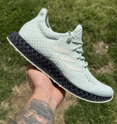 Adidas 4d Futurecraft Running Linen Green Gx6603 Men Sz 8