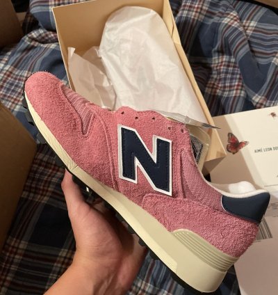Ds New Balance Aime Leon 1300 Dore Pink Sz8