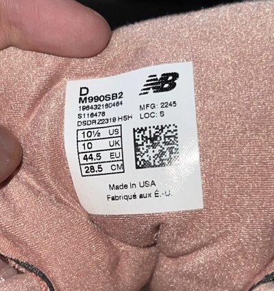 Ds Sand Be The Time New Balance 990v2