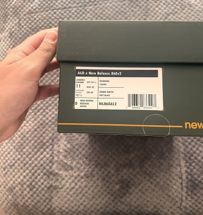 Green Ald New Balance 860v2