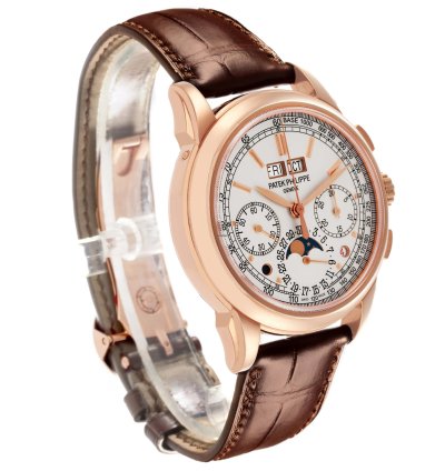 Patek Philippe Perpetual Calendar Chronograph Grand Complications Perpetual Calendar Rose Gold Watch 5270 Box Papers