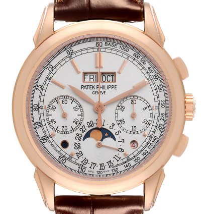 Patek Philippe Perpetual Calendar Chronograph Grand Complications Perpetual Calendar Rose Gold Watch 5270 Box Papers