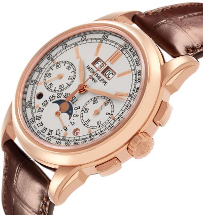 Patek Philippe Perpetual Calendar Chronograph Grand Complications Perpetual Calendar Rose Gold Watch 5270 Box Papers