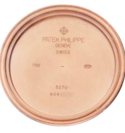 Patek Philippe Perpetual Calendar Chronograph Grand Complications Perpetual Calendar Rose Gold Watch 5270 Box Papers