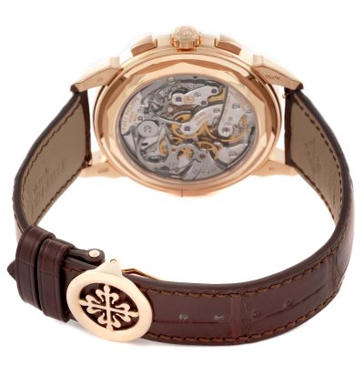 Patek Philippe Perpetual Calendar Chronograph Grand Complications Perpetual Calendar Rose Gold Watch 5270 Box Papers