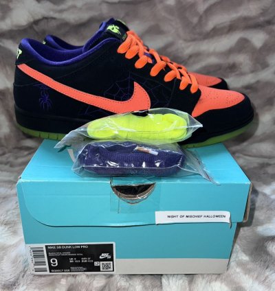 Nike Sb Dunk Low Night Of Mischief Halloween