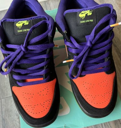 Nike Sb Dunk Low Night Of Mischief Size 10