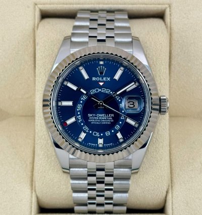 Rolex Sky-dweller New 2025 Sky-dweller 42mm 336934 Jubilee Blue Dial