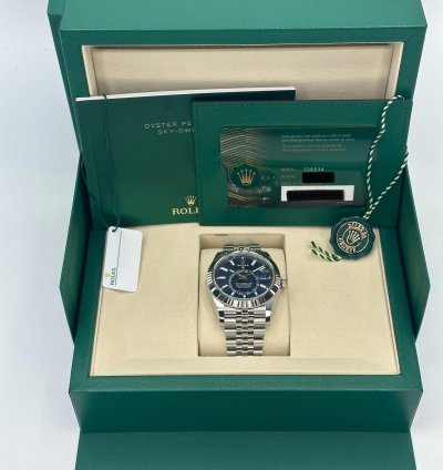 Rolex Sky-dweller New 2025 Sky-dweller 42mm 336934 Jubilee Blue Dial