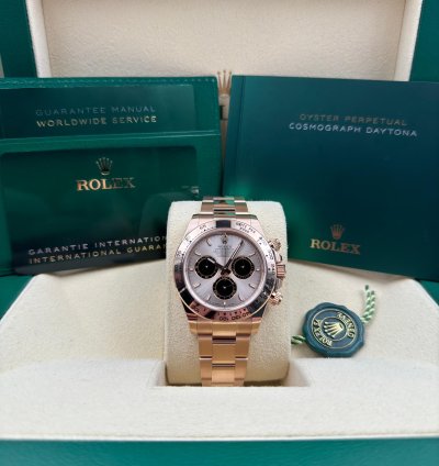 Rolex Daytona Rose Gold Sundust Dial 126505 Unworn 2024