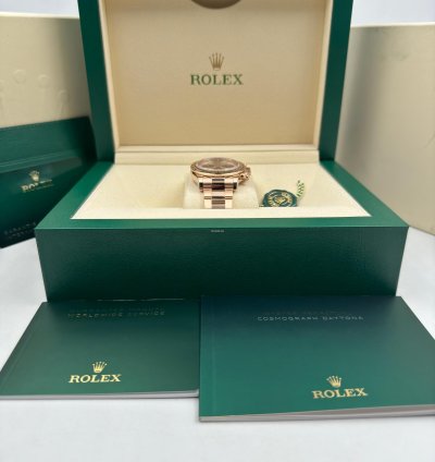 Rolex Daytona Rose Gold Sundust Dial 126505 Unworn 2024