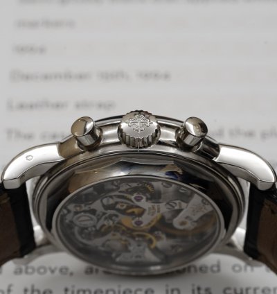 Patek Philippe Perpetual Calendar Chronograph In Platinum Ref 3970 2