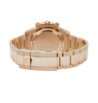Rolex Daytona Rose Gold Sundust Dial On Oyster Bracelet Complete Set Like New 2024