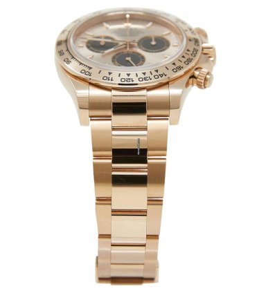 Rolex Daytona Rose Gold Sundust Dial On Oyster Bracelet Complete Set Like New 2024