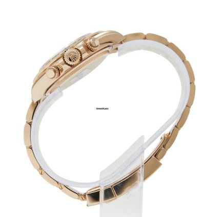 Rolex Daytona Rose Gold Sundust Dial On Oyster Bracelet Complete Set Like New 2024
