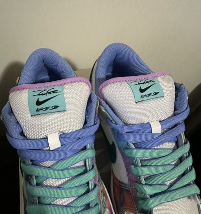 Nike Sb Dunk Low Og Qs Futura Laboratories Bleached Aqua