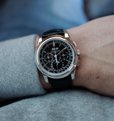 Patek Philippe Perpetual Calendar Chronograph Platinum Perpetual Calendar Chronograph Ref 5970