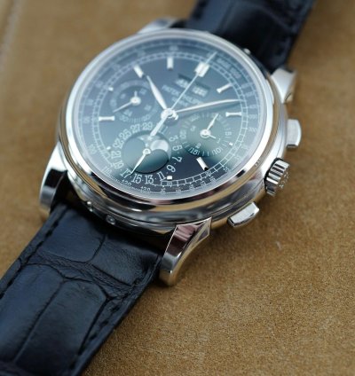 Patek Philippe Perpetual Calendar Chronograph Platinum Perpetual Calendar Chronograph Ref 5970