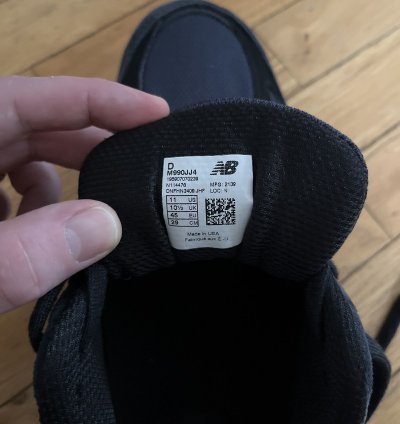Jjjjound 990v4 Made In The Usa- Navy M11