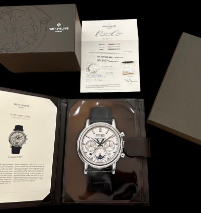 Patek Philippe Perpetual Calendar Chronograph Qp 5204p Full Set 2013