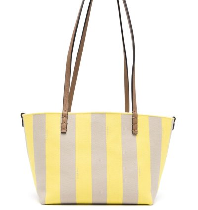 Fendi Small Roll Cotton Tote Bag