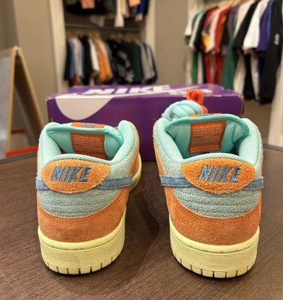 Nike Sb Dunk Low Orange Emerald Rise