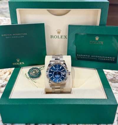 Rolex Sky-dweller New 336934 Blue Oyster 2023