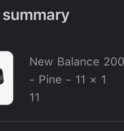 Jjjjound New Balance 2002r Gore-tex Pine Size 11