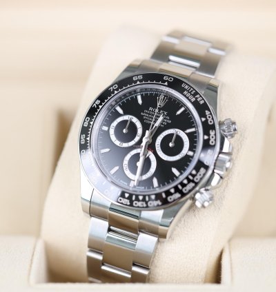 Rolex Daytona Schwarz - 2024 - Lc100 - Neu Ungetragen - Fullset