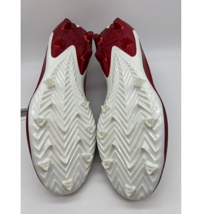 Adidas Adizero Football Cleats Red White Gw5058 Size 14