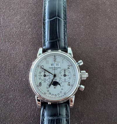 Patek Philippe Perpetual Calendar Chronograph Split Seconds Perpetual Chronograph 5004p-021 Box And Papers