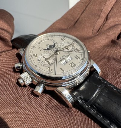 Patek Philippe Perpetual Calendar Chronograph Split Seconds Perpetual Chronograph 5004p-021 Box And Papers