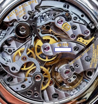 Patek Philippe Perpetual Calendar Chronograph White Gold White Dial Watch 41mm Grand Complications Chronograph