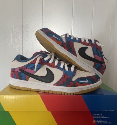 Nike Sb Dunk Low Parra Abstract Art