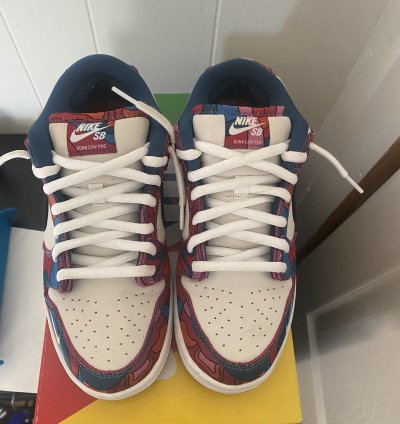 Nike Sb Dunk Low Parra Abstract Art