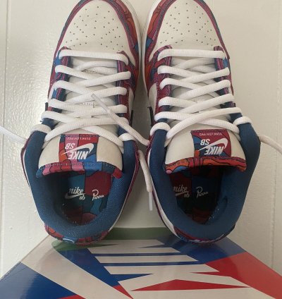 Nike Sb Dunk Low Parra Abstract Art