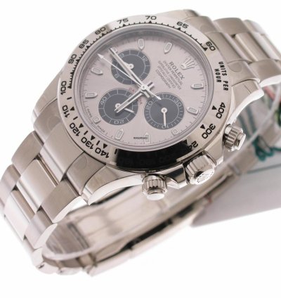Rolex Daytona Silver Dial 116509 With Stickers