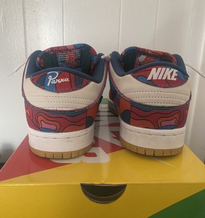Nike Sb Dunk Low Parra Abstract Art