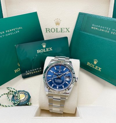 Rolex Sky-dweller New 336934 Sky-dweller Blue Dial Stainless Steel 42mm Oyster Bracelet