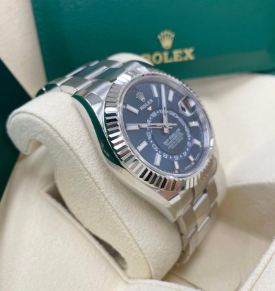 Rolex Sky-dweller New 336934 Sky-dweller Blue Dial Stainless Steel 42mm Oyster Bracelet