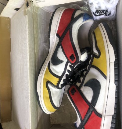 Nike Sb Dunk Low Piet Mondrian Complete