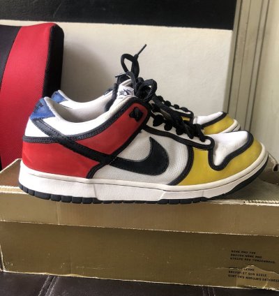 Nike Sb Dunk Low Piet Mondrian Complete