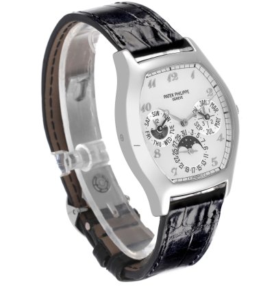 Patek Philippe Perpetual Calendar Complications Perpetual Calendar White Gold Mens Watch 5040