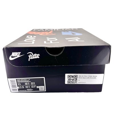Air Max 1 Patta Waves Noise Aqua with Bracelet